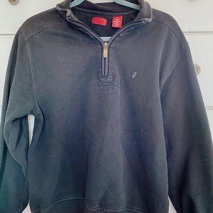 Black izod Quarter zip up